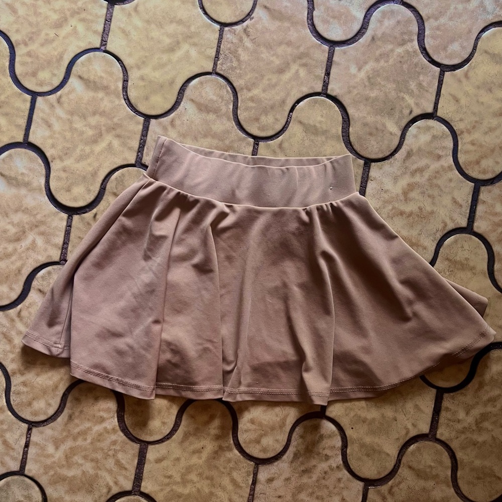 Tan Skater Skort Size Medium